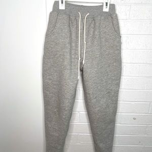 Super comfortable grey fleece sweatpants!